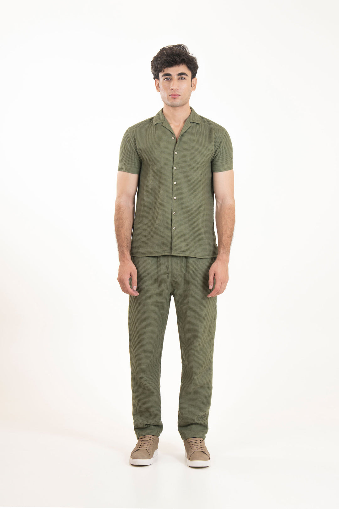 Relax Fit Textured Shirt