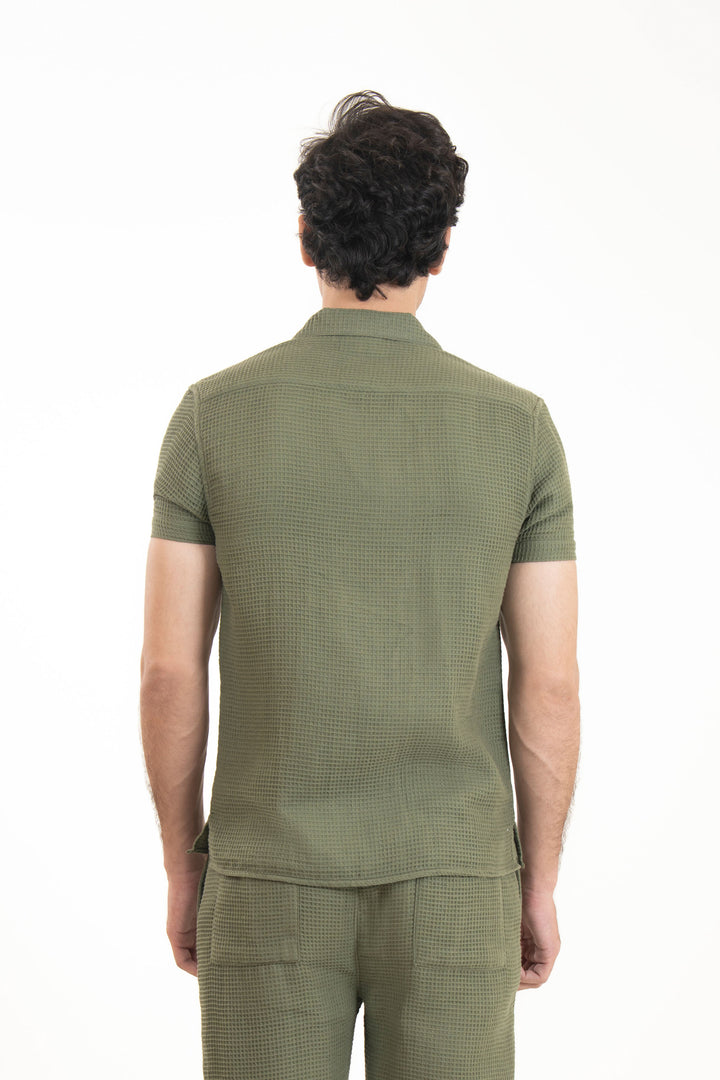 Relax Fit Textured Shirt