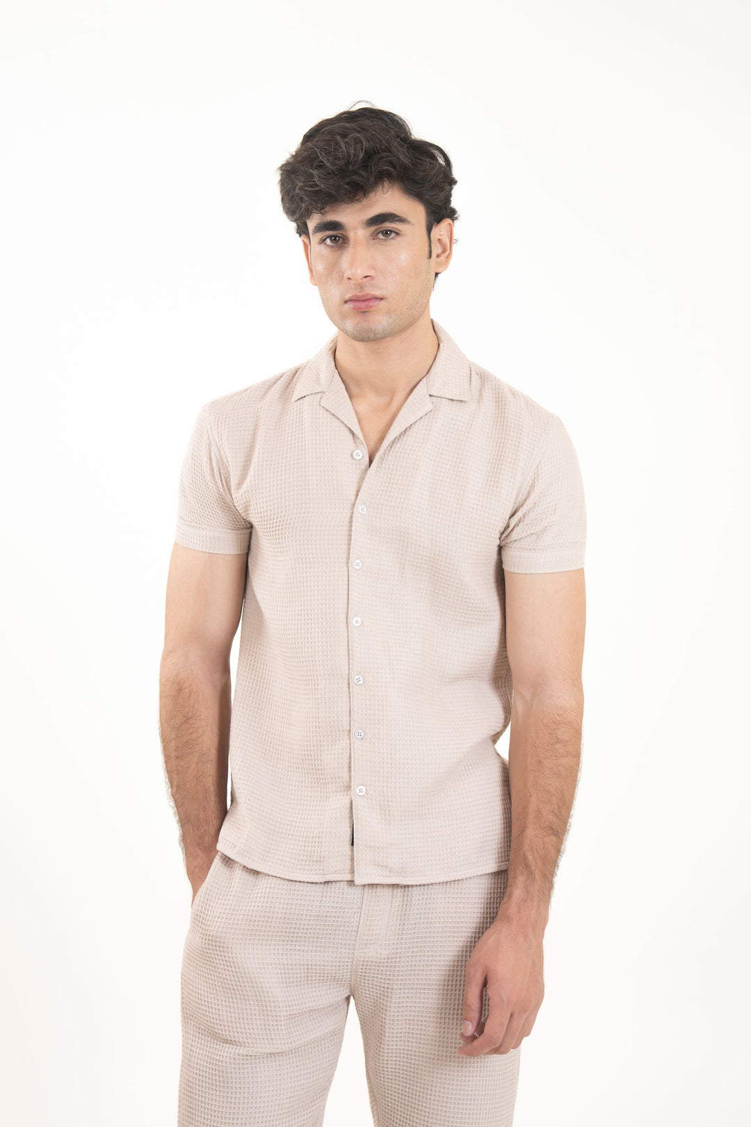 Relax Fit Textured Shirt