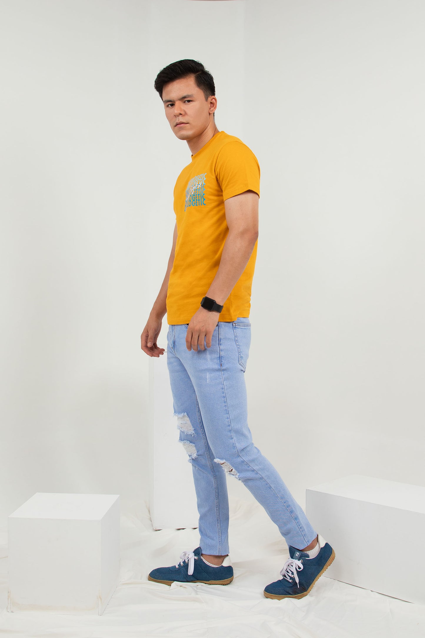 Graphic Tee Mustard