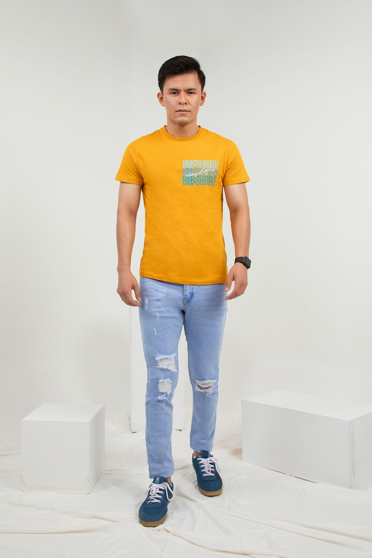 Graphic Tee Mustard