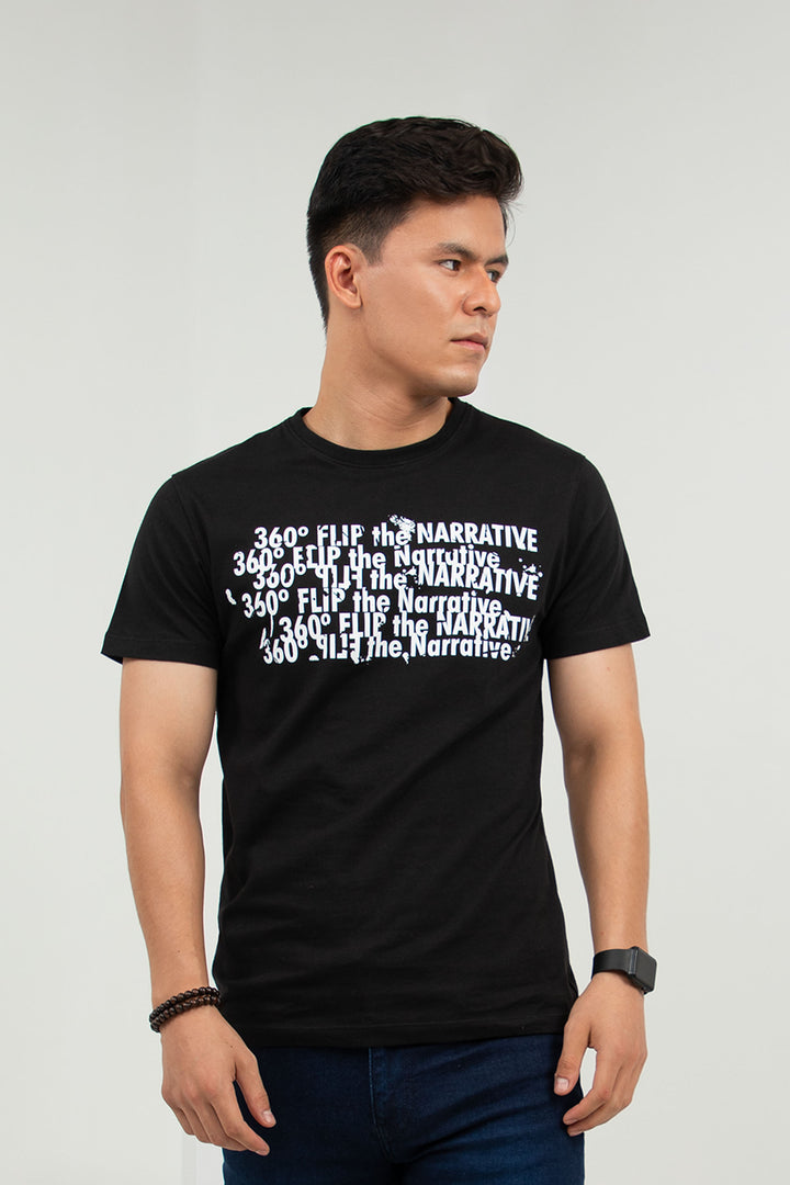 Graphic Tee Black