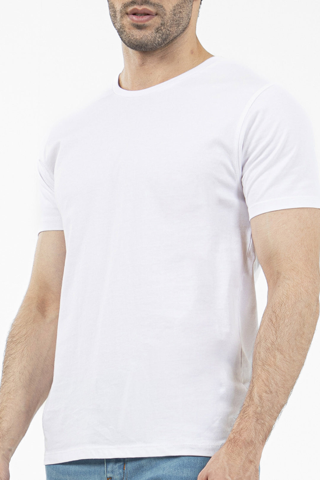 Basic Crew Neck White