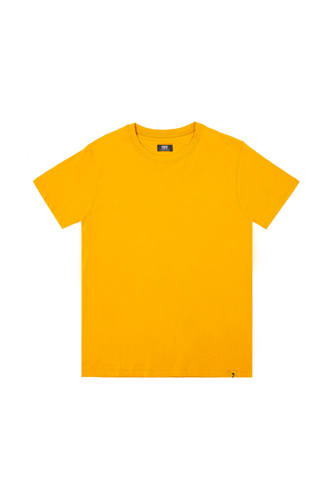 Basic Crew Neck Mustard