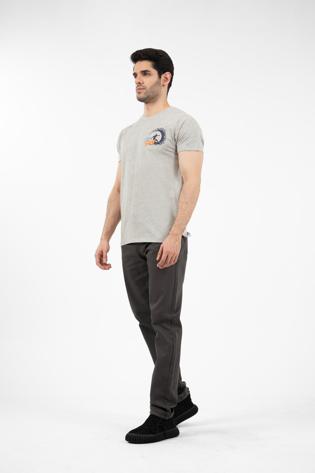 Graphic Tee Grey