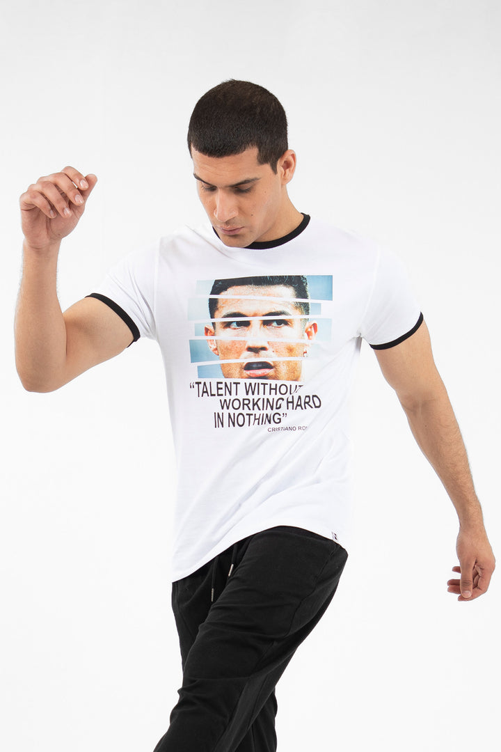 Ronaldo Tee White