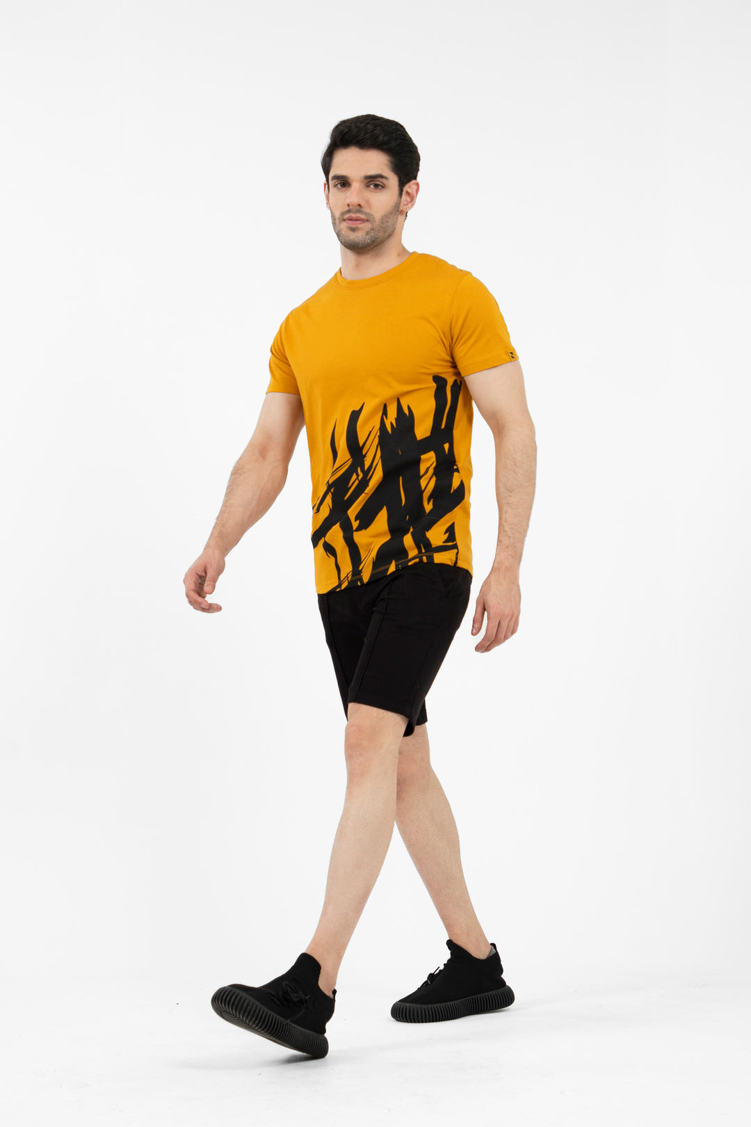 Graphic Tee Mustard