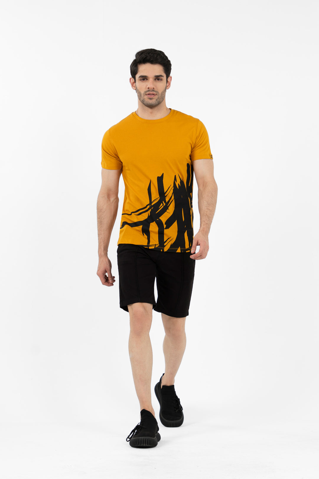 Graphic Tee Mustard