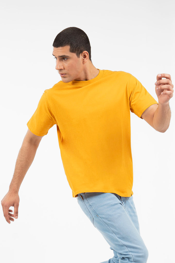 Comfort Basic Tee Mustard