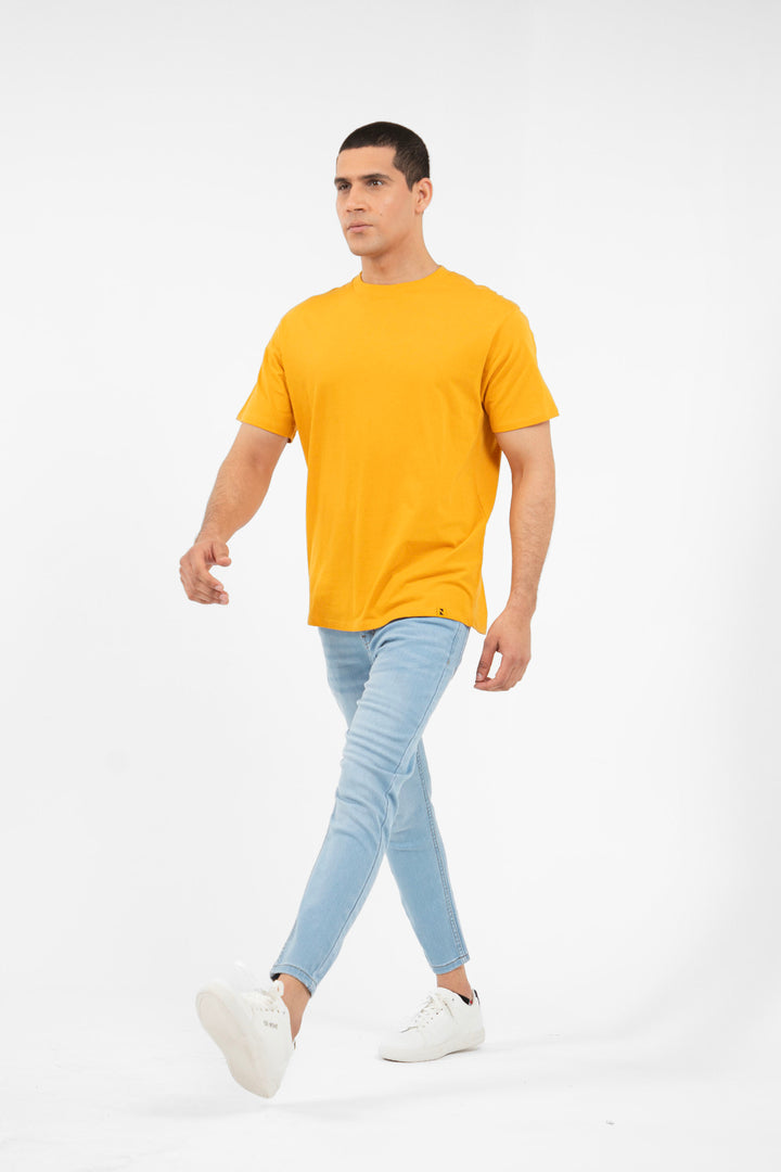 Comfort Basic Tee Mustard