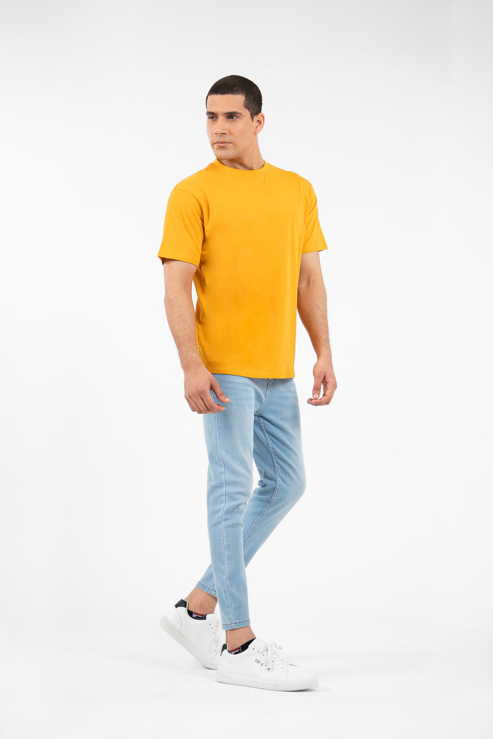 Comfort Basic Tee Mustard