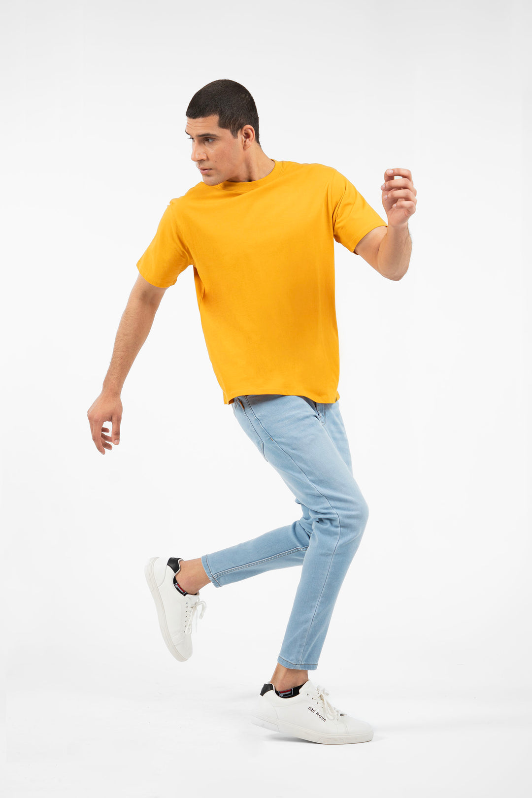 Comfort Basic Tee Mustard