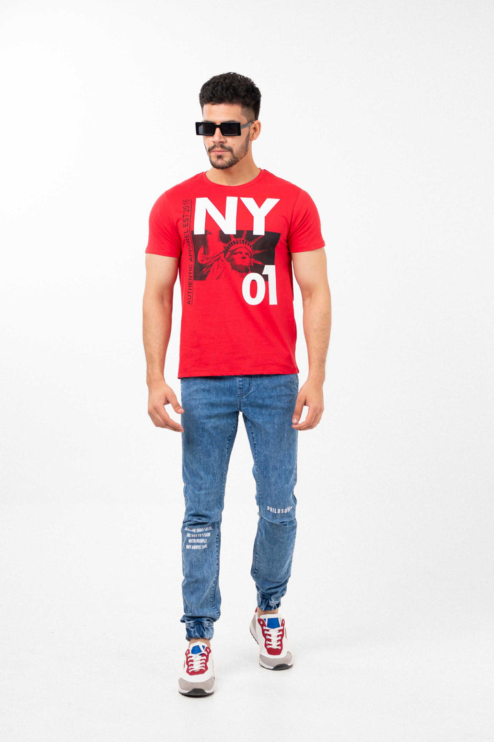 NY Tee Red