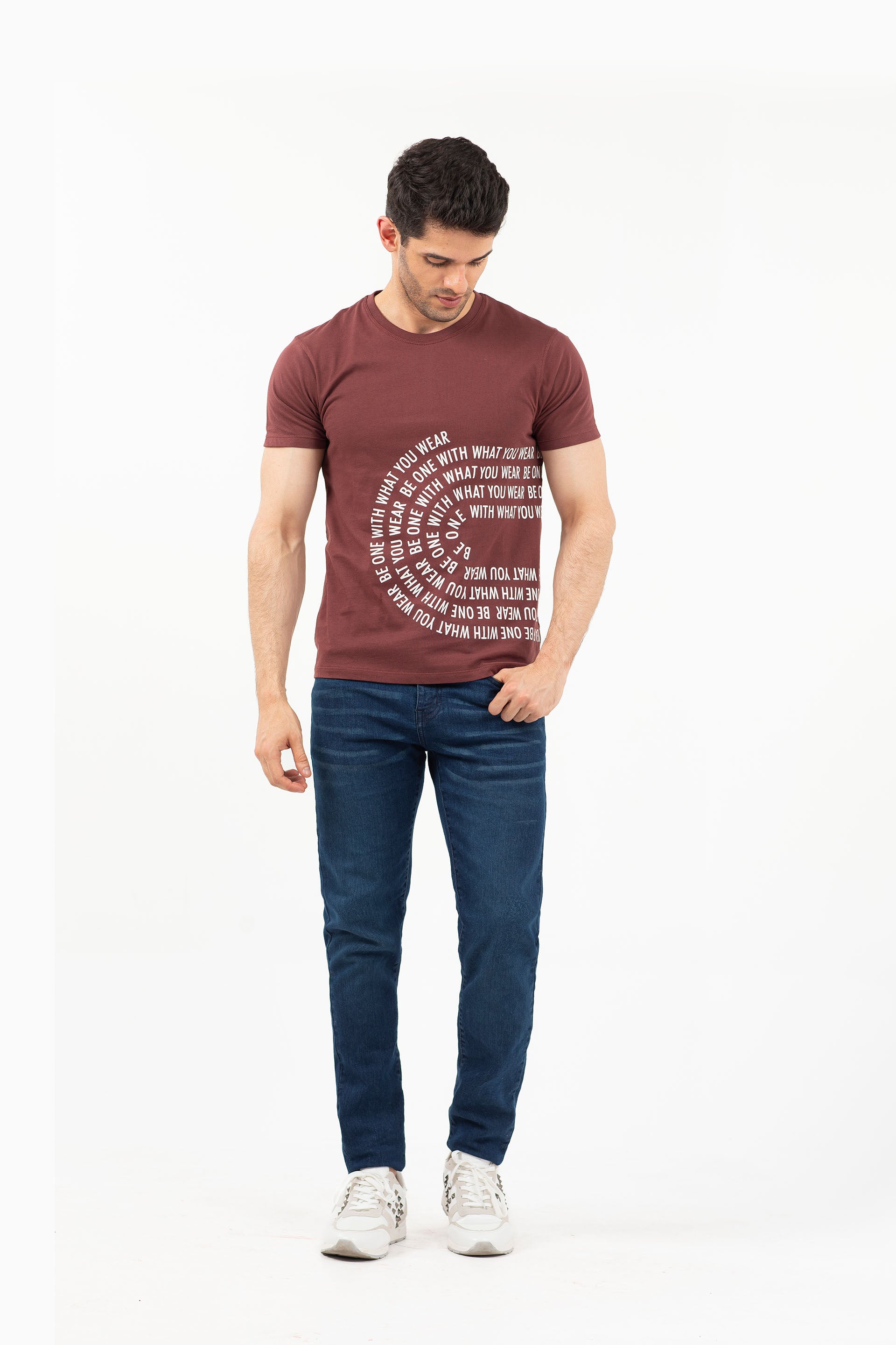 Graphic Tee Brown