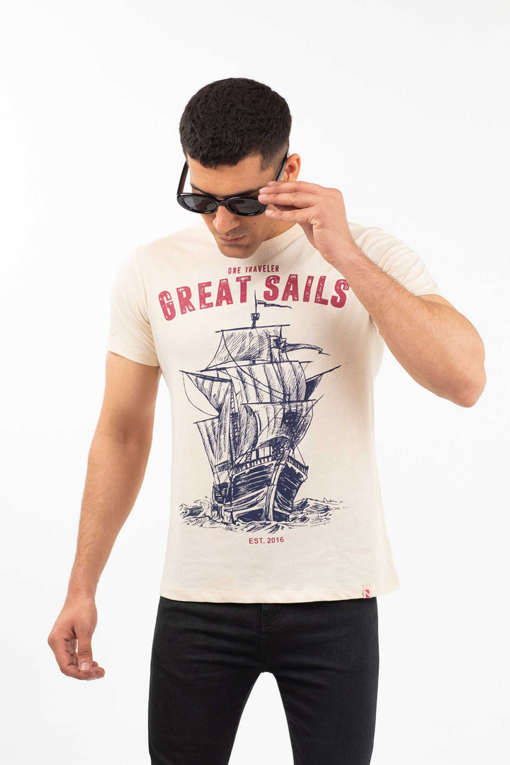 Sailor Tee Off White