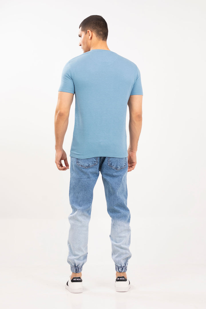 Textured Crew Neck