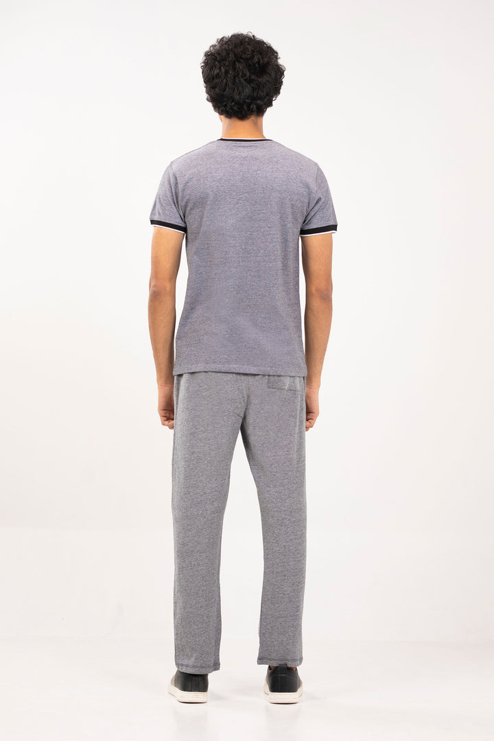 Textured Ringer Tee