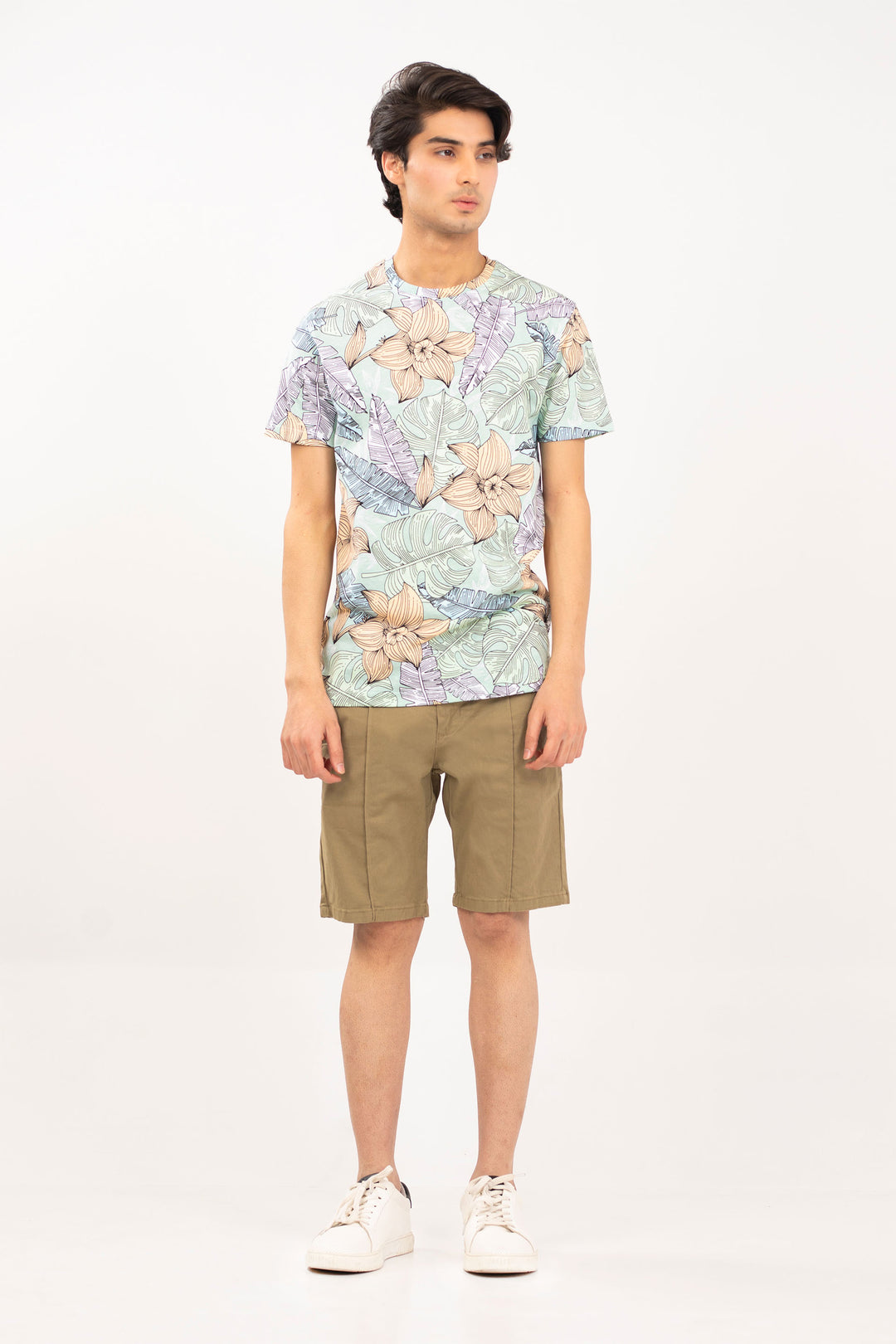 Tropical Printed Tee