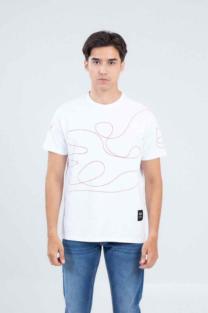 Embroidered Tee