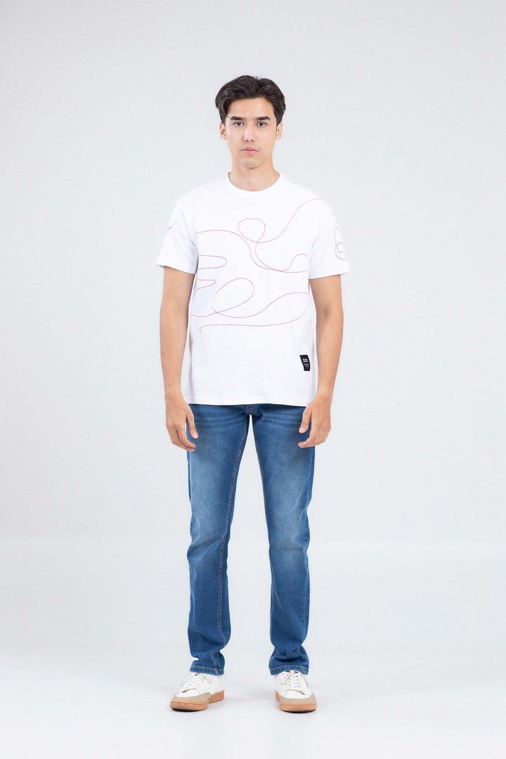 Embroidered Tee