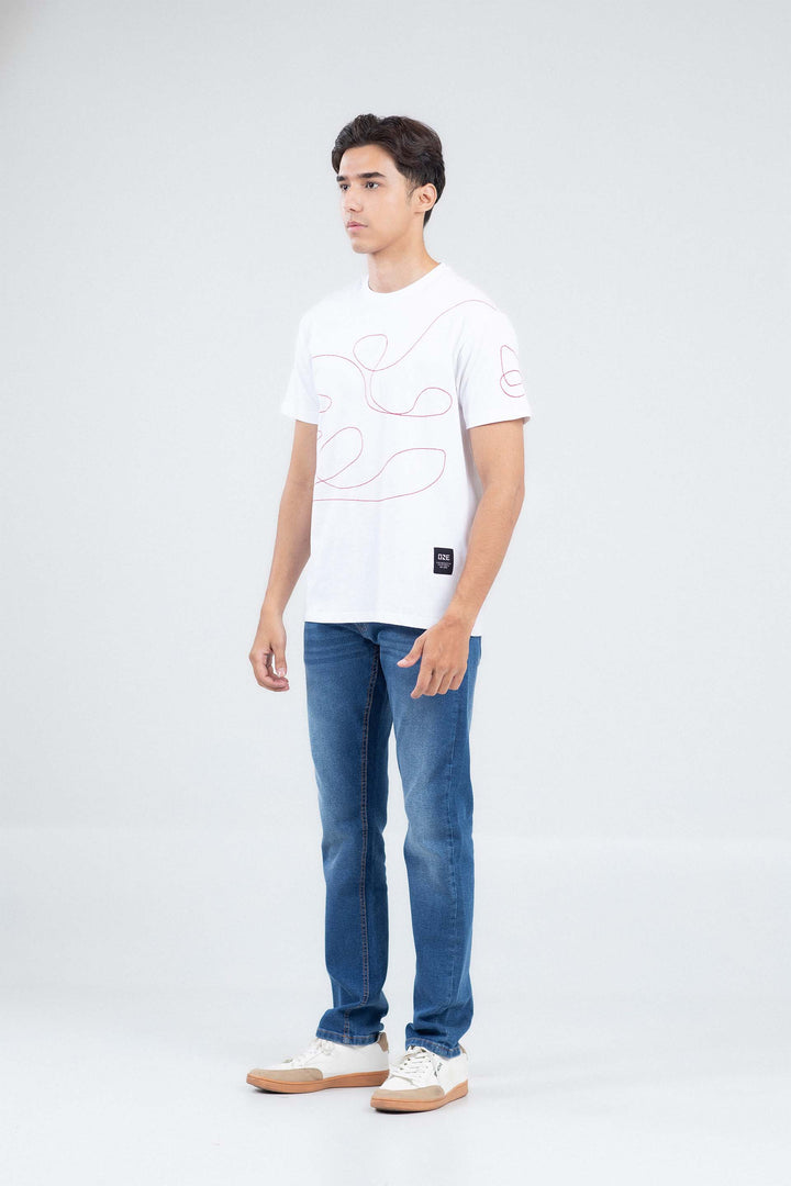 Embroidered Tee