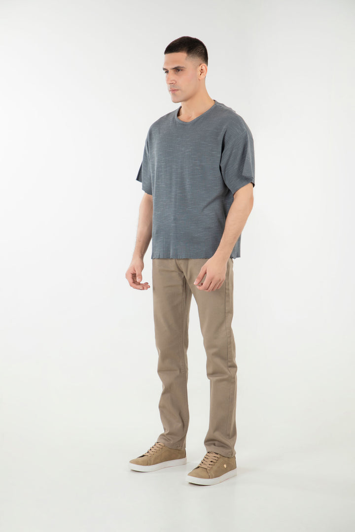 Textured Boxy Tee