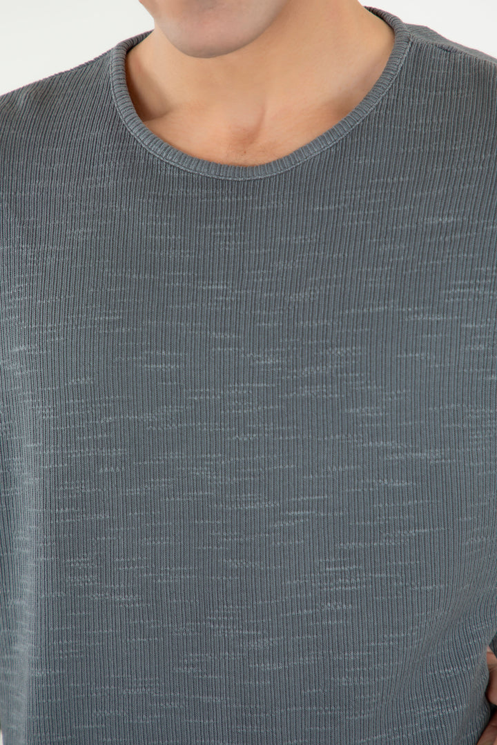 Textured Boxy Tee