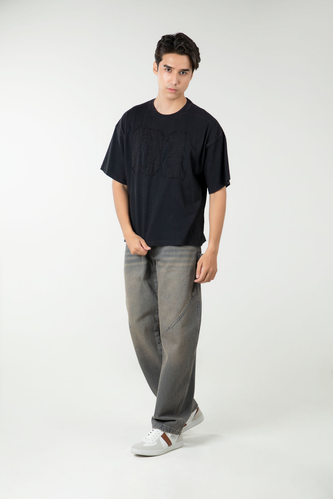 Boxy Appique Tee