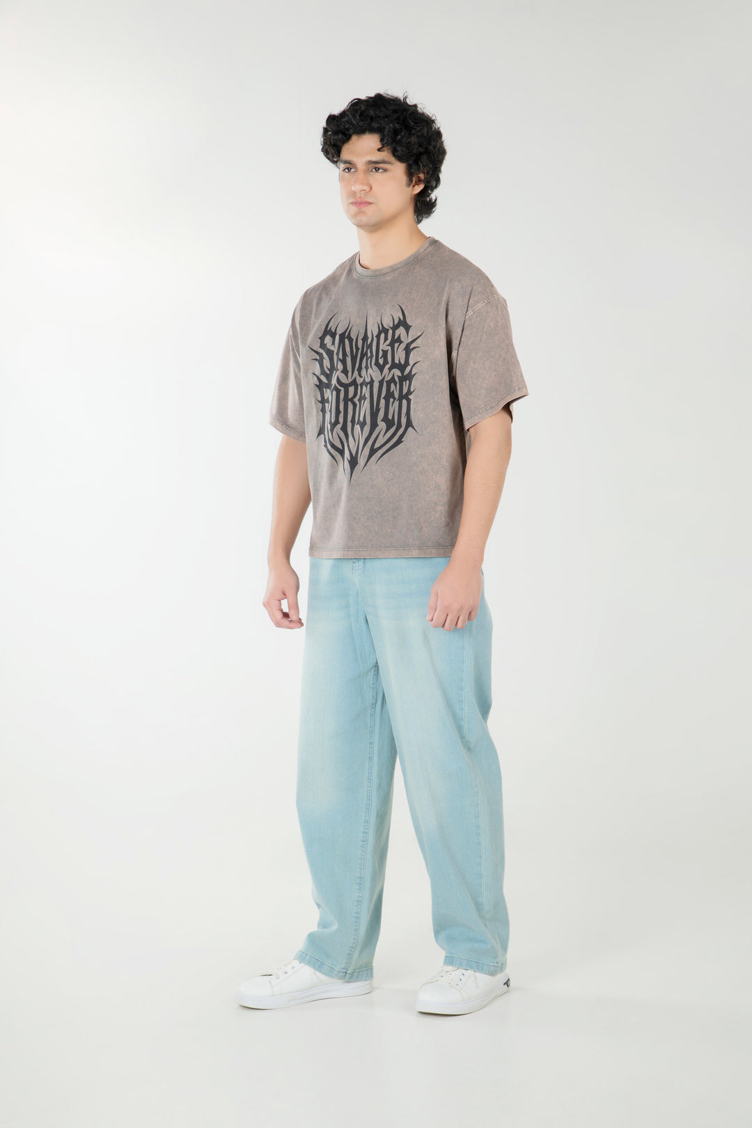 Boxy Washed Graphic Tee