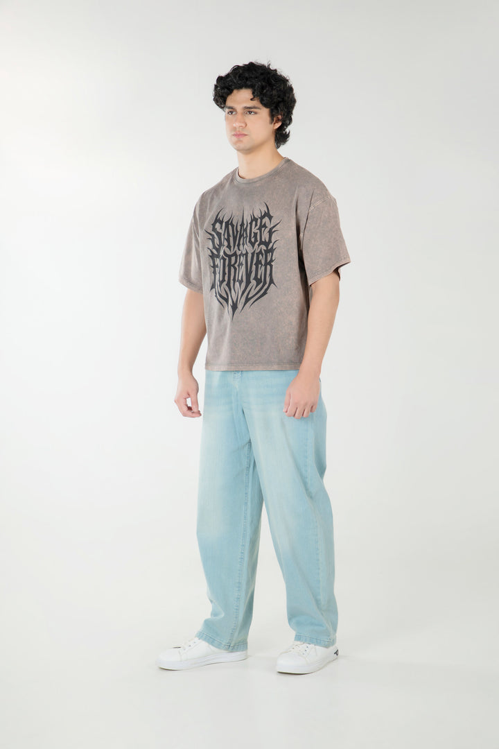 Boxy Washed Graphic Tee