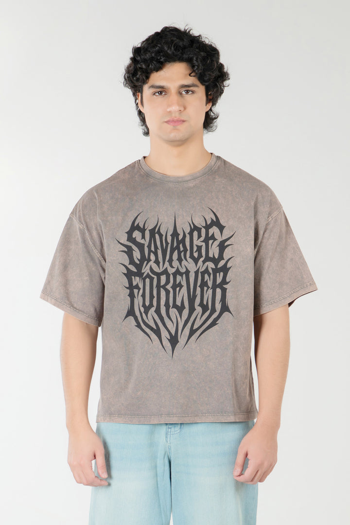 Boxy Washed Graphic Tee