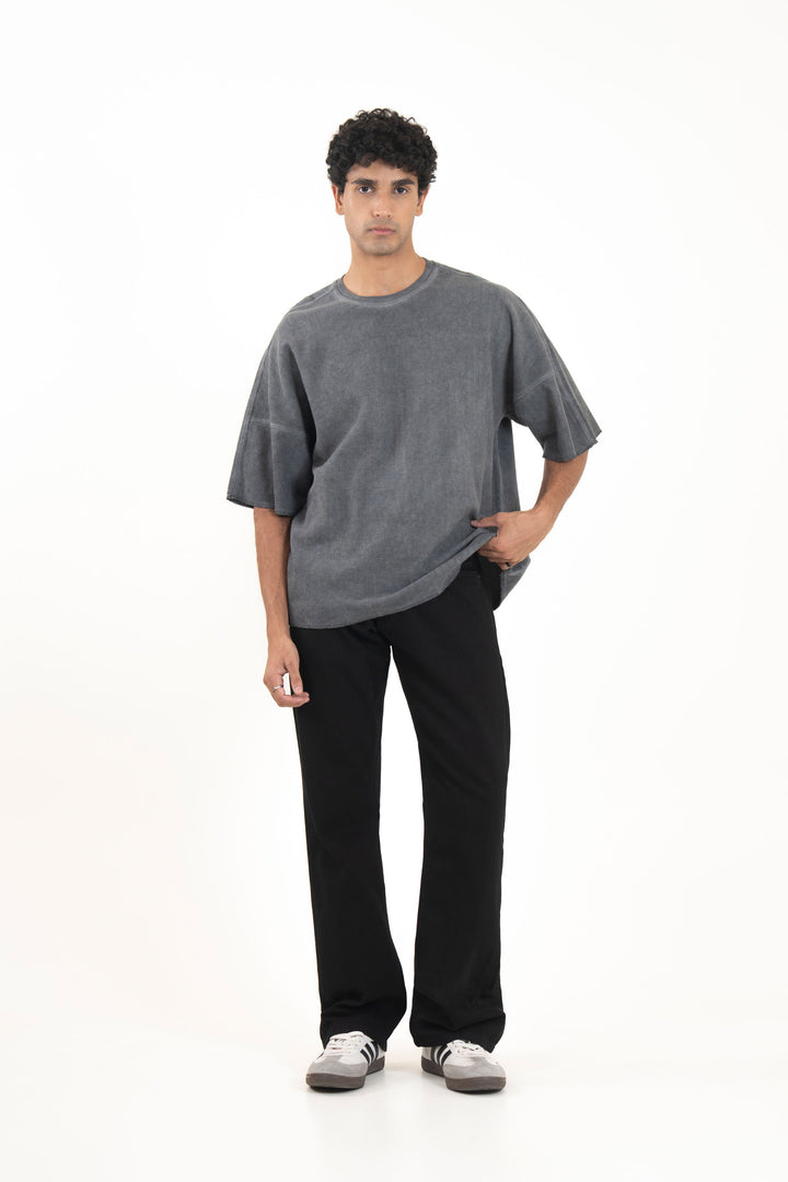 Oversize Textured Washed Tee