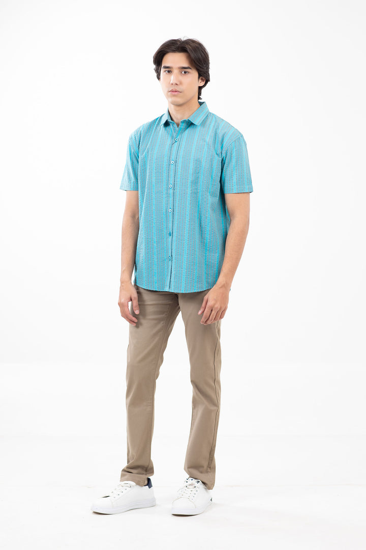 Stripe Relax Fit Shirt