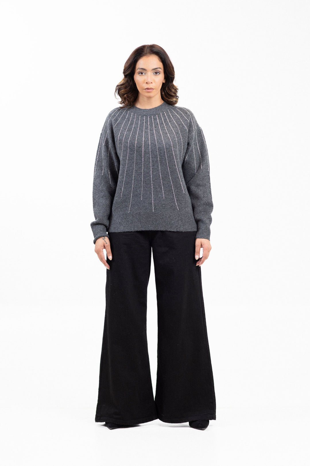 Rhinestones Sweater