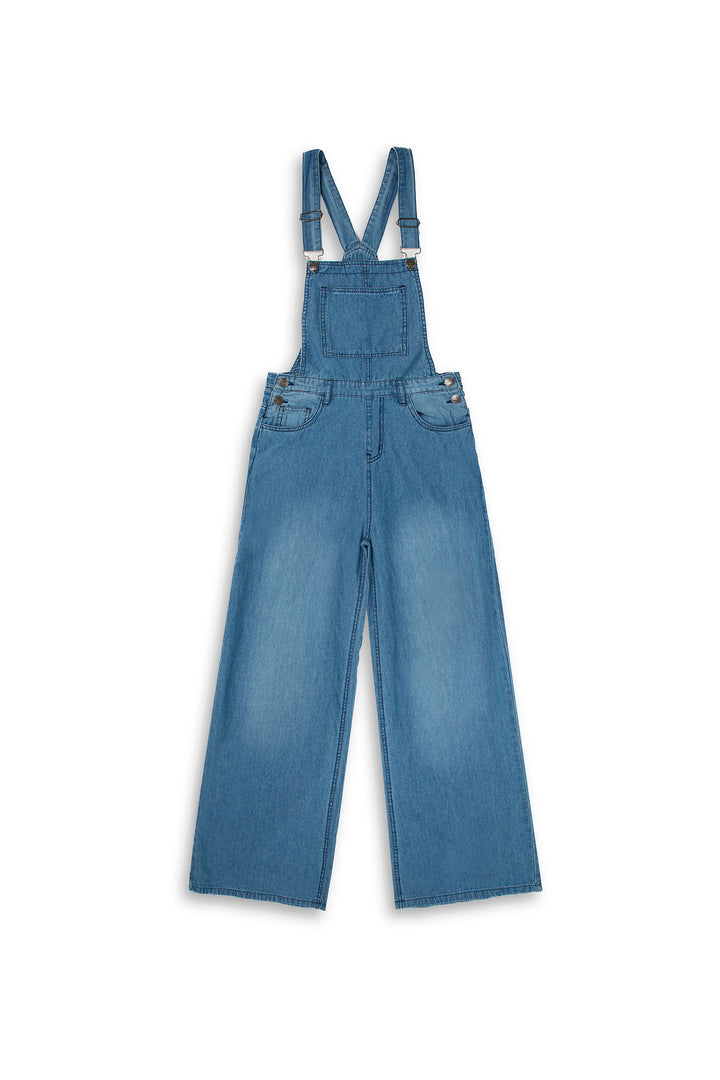 Wide Leg Dungarees