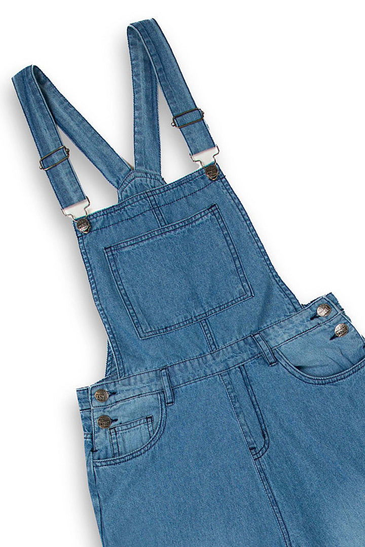 Wide Leg Dungarees