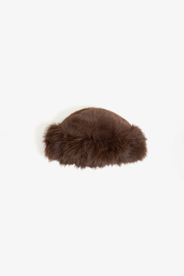 Faux Fur Cloche