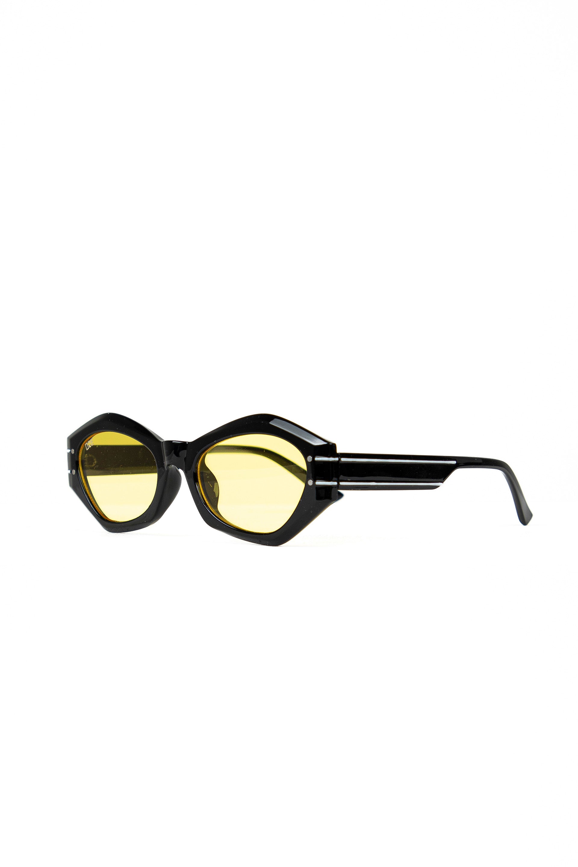 Retro Glasses Yellow