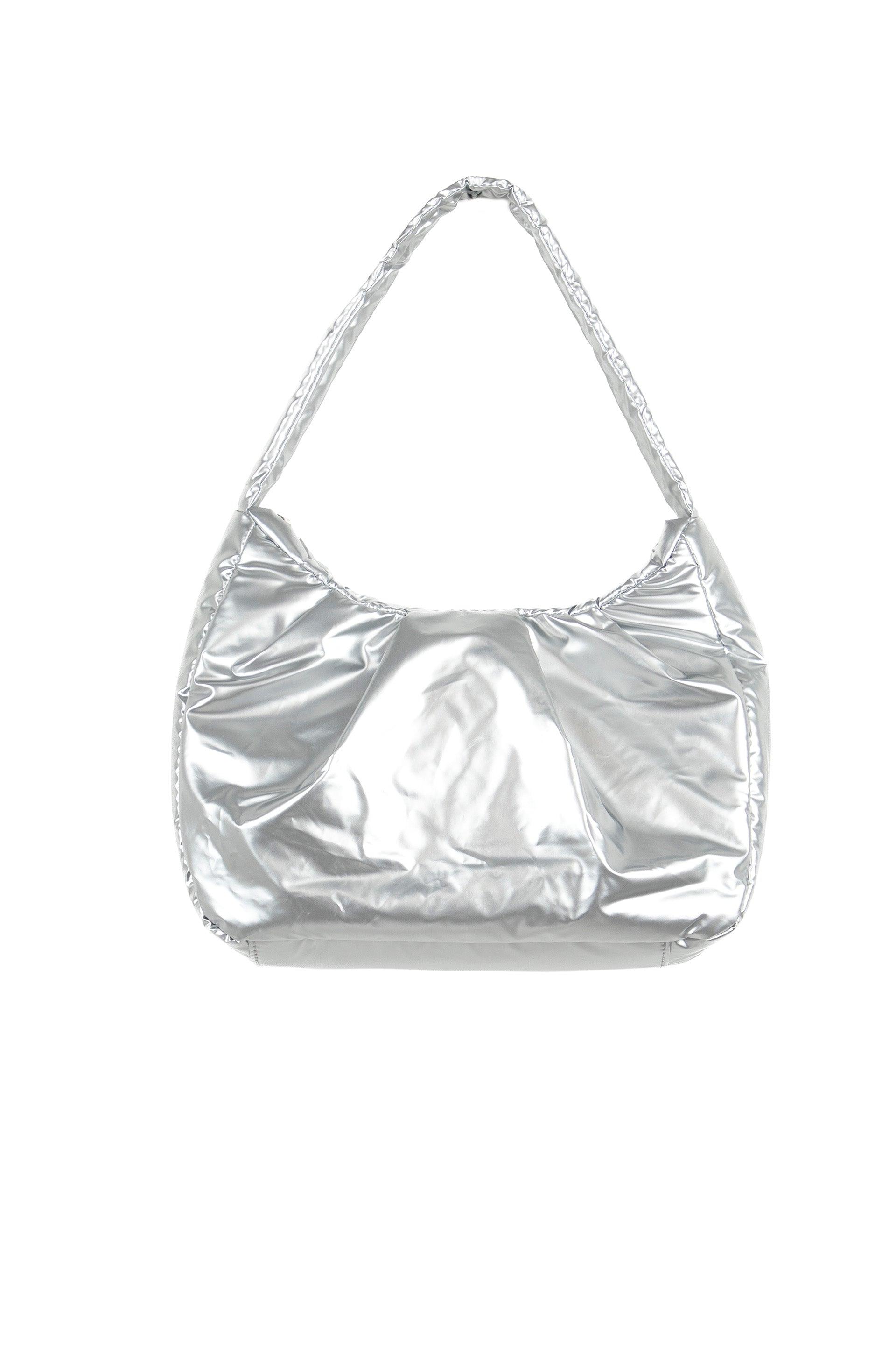Pleated Bag Silver