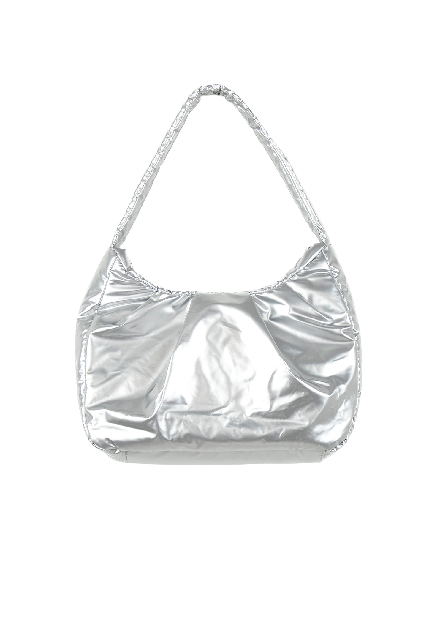 Pleated Bag Silver