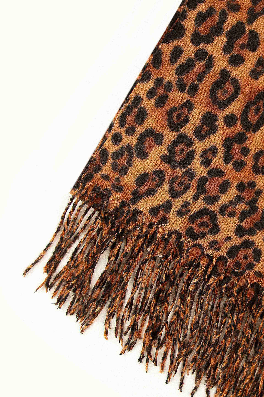 Cheetah Scarf Brown