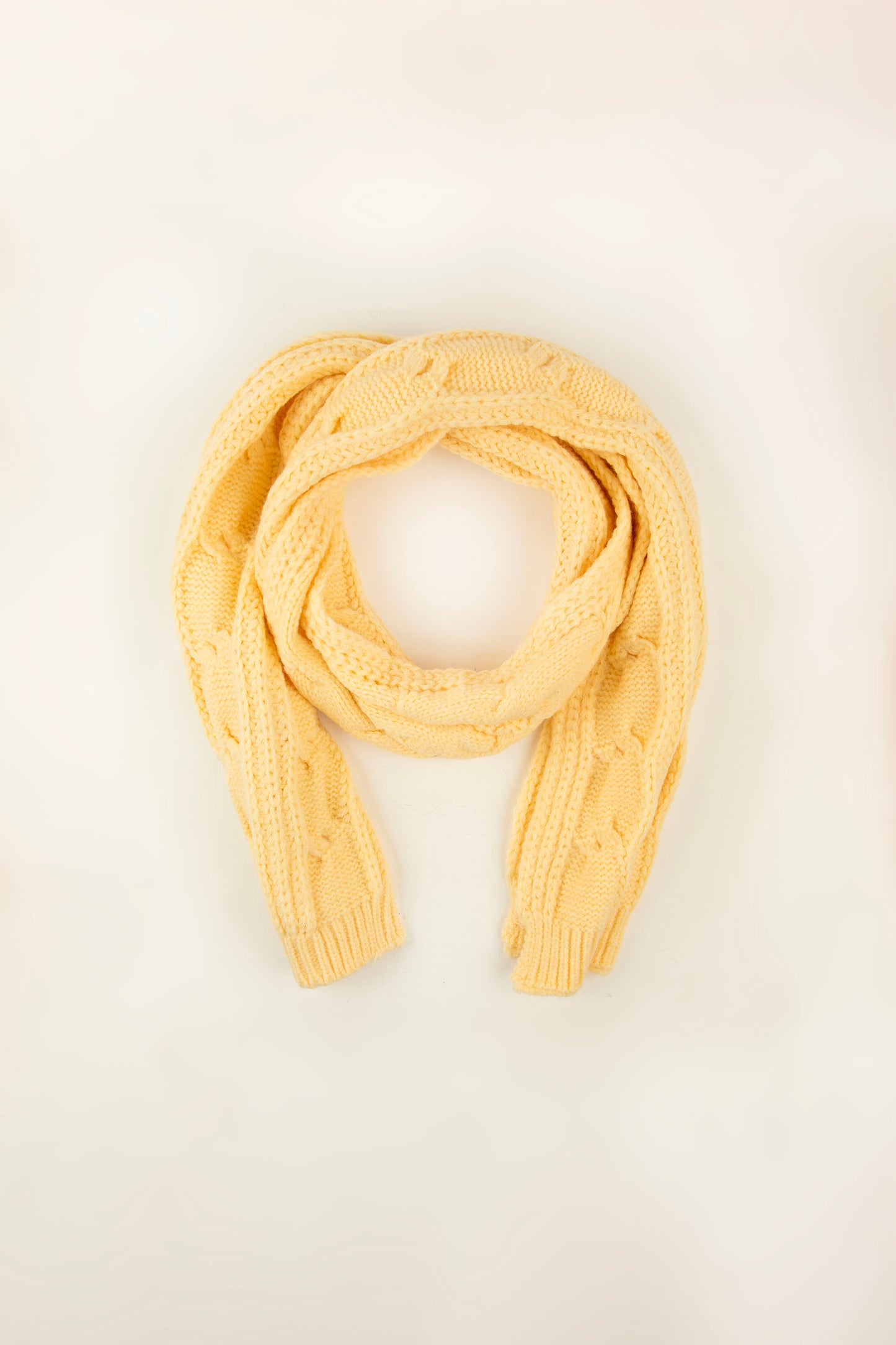 Chunky Scarf Off White