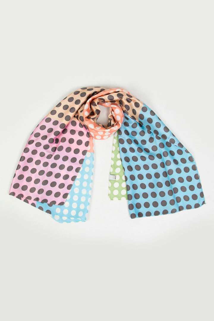 Polka dot scarf