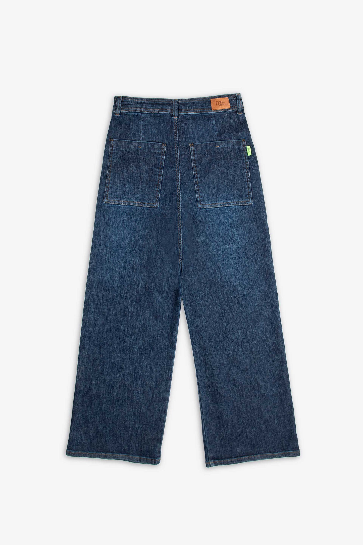 Wide Leg Jeans Indigo