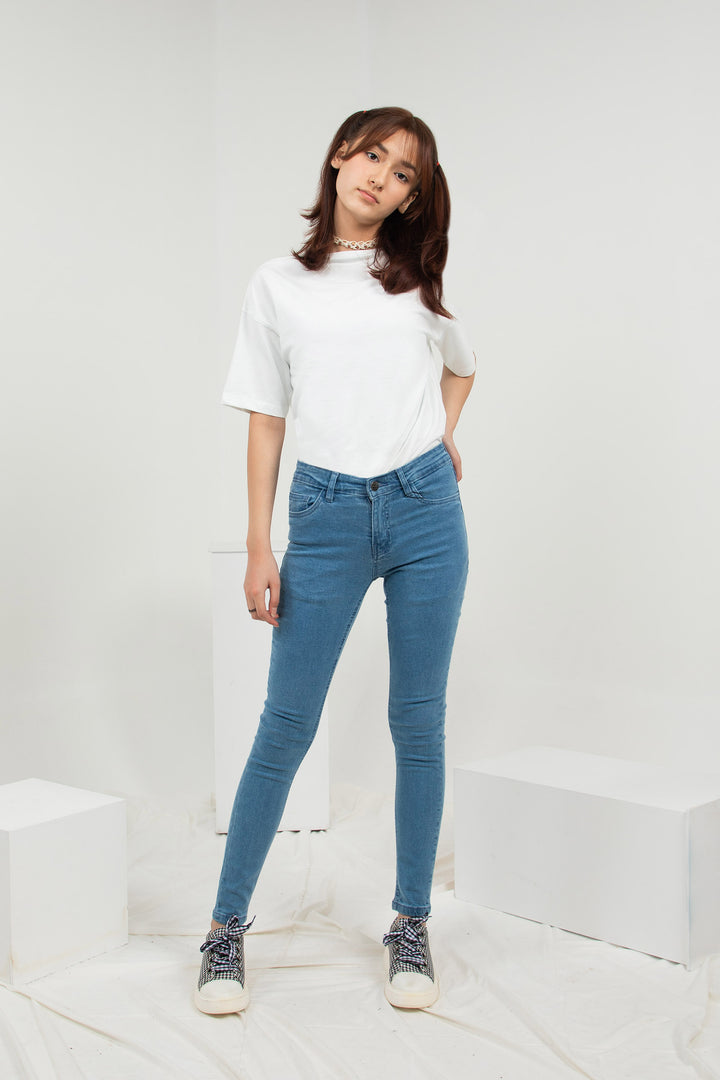 Basic Skinny Jeans Blue