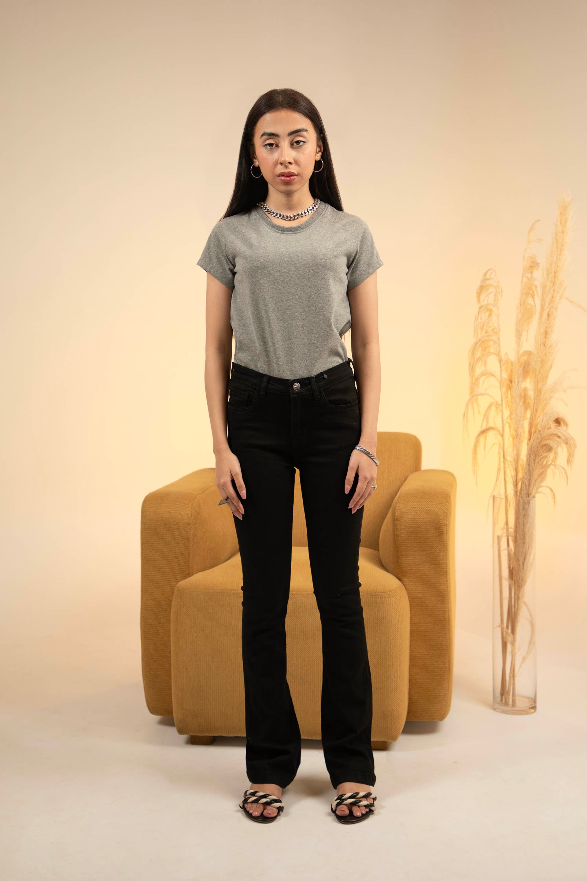 Bootcut Jeans Black