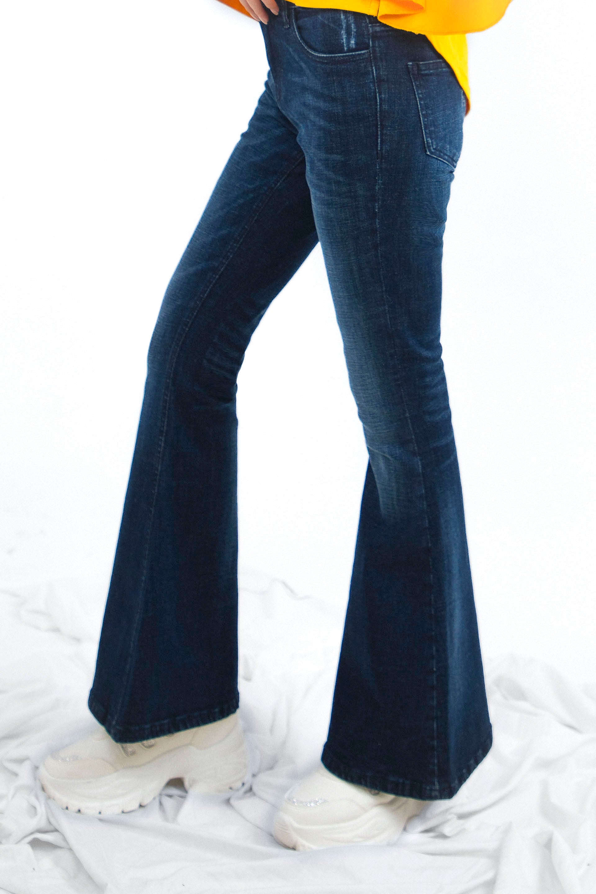 Flared Jeans Blue