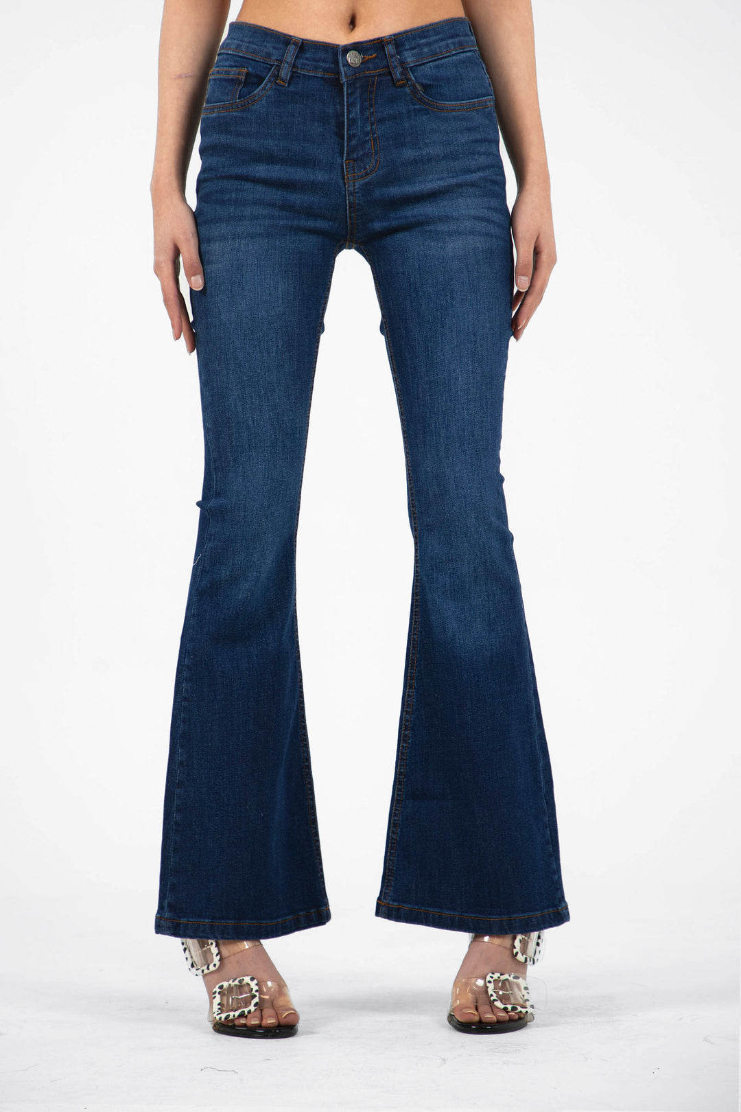 Flare Jeans Dark Blue