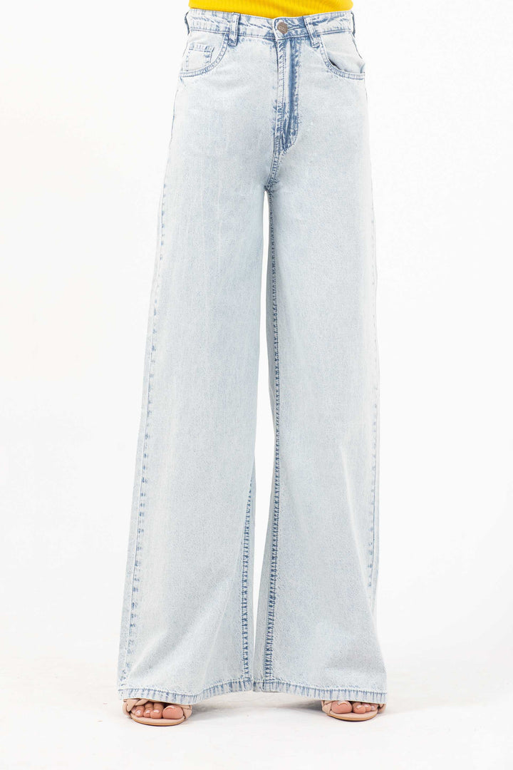 Wide Leg Jeans Blue