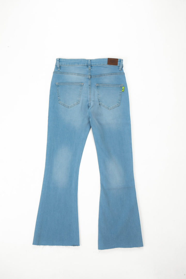 Cropped Flare Jeans